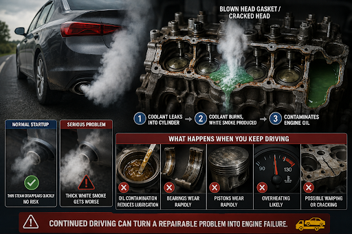 White Smoke From Your Exhaust