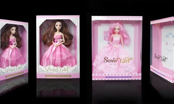 Quality Custom Barbie Doll Boxes for Retail Display Use. 