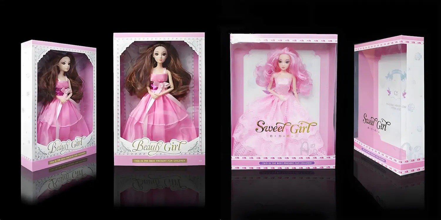 Quality Custom Barbie Doll Boxes for Retail Display Use. 